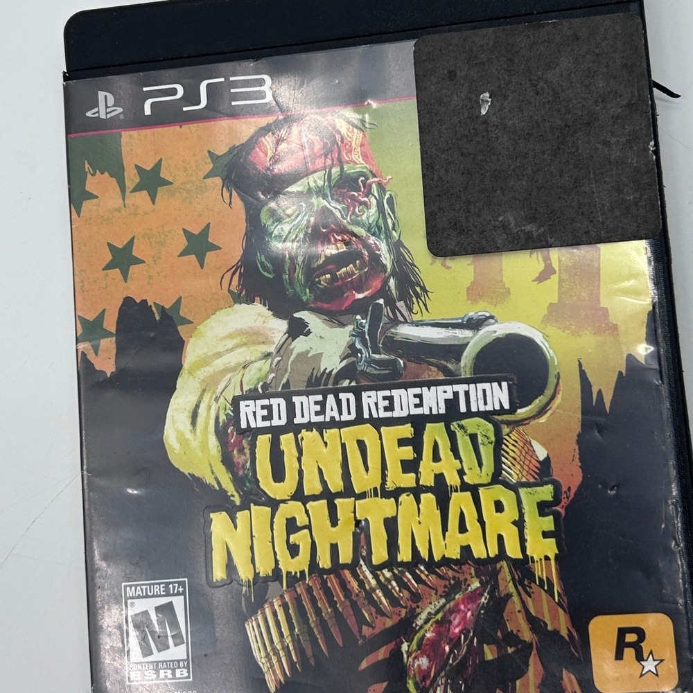 Red Dead Redemption Undead Nightmare Sony PlayStation 3 PS3 Rockstar Games 2010